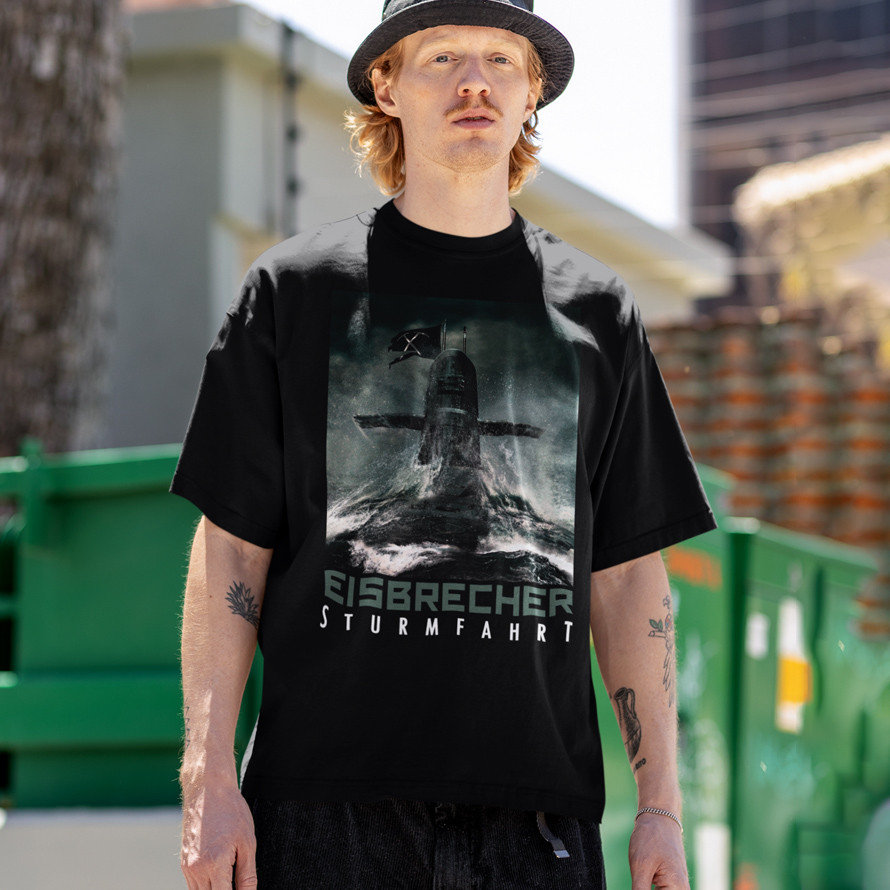 Футболка унісекс Eisbrecher (Sturmfahrt) S чорний, фото 1