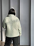 Стильна жіноча демісезонна коротка куртка утеплена -''Арвен'', фото 4
