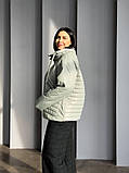 Стильна жіноча демісезонна коротка куртка утеплена -''Арвен'', фото 6