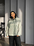 Стильна жіноча демісезонна коротка куртка утеплена -''Арвен'', фото 7