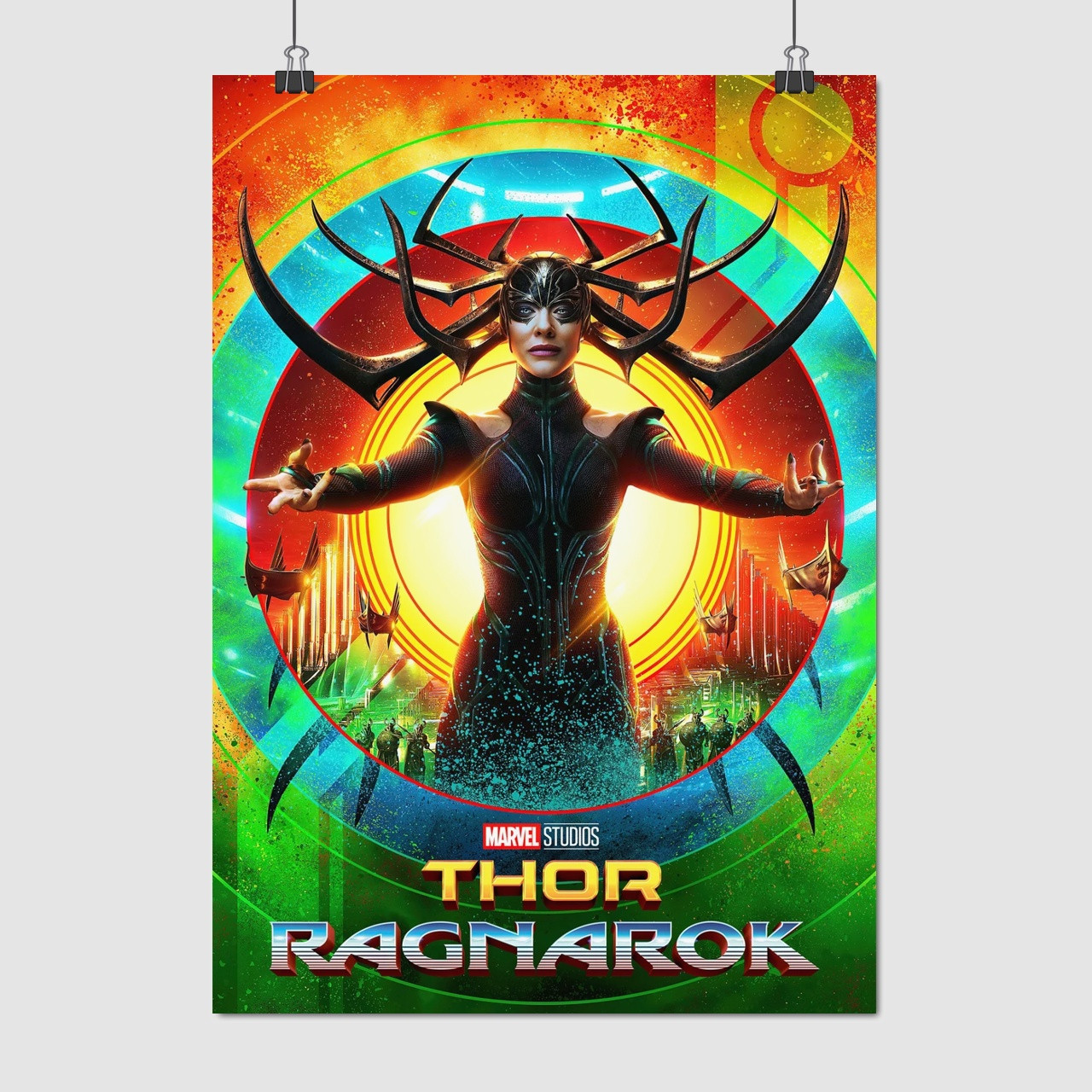 Плакат "Тор 3: Раґнарок, Хела, Кейт Бланшетт, Thor: Ragnarok, Hela", 60×43см