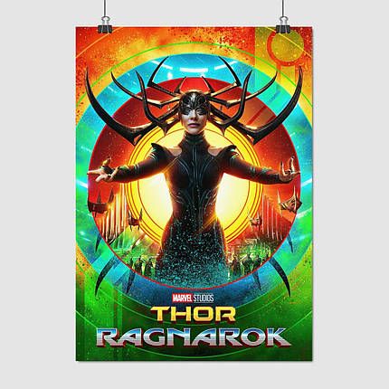 Плакат "Тор 3: Раґнарок, Хела, Кейт Бланшетт, Thor: Ragnarok, Hela", 60×43см, фото 1