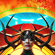 Плакат "Тор 3: Раґнарок, Хела, Кейт Бланшетт, Thor: Ragnarok, Hela", 60×43см, фото 3