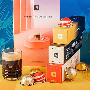 Набір кави в капсулах Nespresso Vertuo Barista «Пробудження весни» (30 капсул)