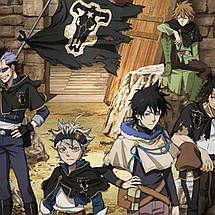 Плакат "Чорний клевер, Black Clover", 60×43см, фото 3
