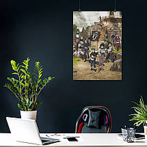 Плакат "Чорний клевер, Black Clover", 60×43см, фото 4