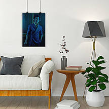 Плакат "Ковбой Бібоп, Джон Чо, Спайк Шпігель, Cowboy Bebop, Spike Spiegel, John Cho", 60×40см, фото 4