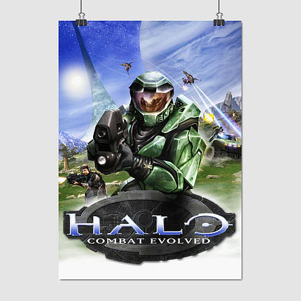 Плакат "Хейло 1, Halo: Combat Evolved", 60×43см, фото 1