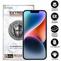 Захисна плівка iPhone 13 /13 Pro /14 матова, протиударна, 2.5D, 7H, Extreme Shock Eliminator, Matte Series, 4t