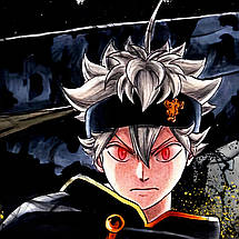 Плакат "Чорний клевер, Black Clover", 60×43см, фото 3
