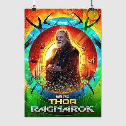 Плакат "Тор 3: Раґнарок, Один, Ентоні Хопкінс, Thor: Ragnarok, Odin", 60×43см, фото 1