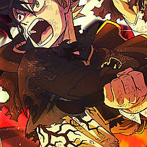 Плакат "Чорний клевер, Black Clover", 60×40см, фото 3