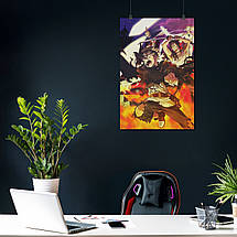 Плакат "Чорний клевер, Black Clover", 60×40см, фото 4