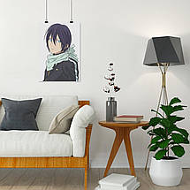 Плакат "Нораґамі, Бездомний Бог, Noragami Yato", 60×43см, фото 5
