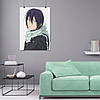 Плакат "Нораґамі, Бездомний Бог, Noragami Yato", 60×43см, фото 9