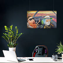 Плакат "Рік та Морті, Страх і огида в Лас-Вегасі, Rick and Morty", 36×60см, фото 4
