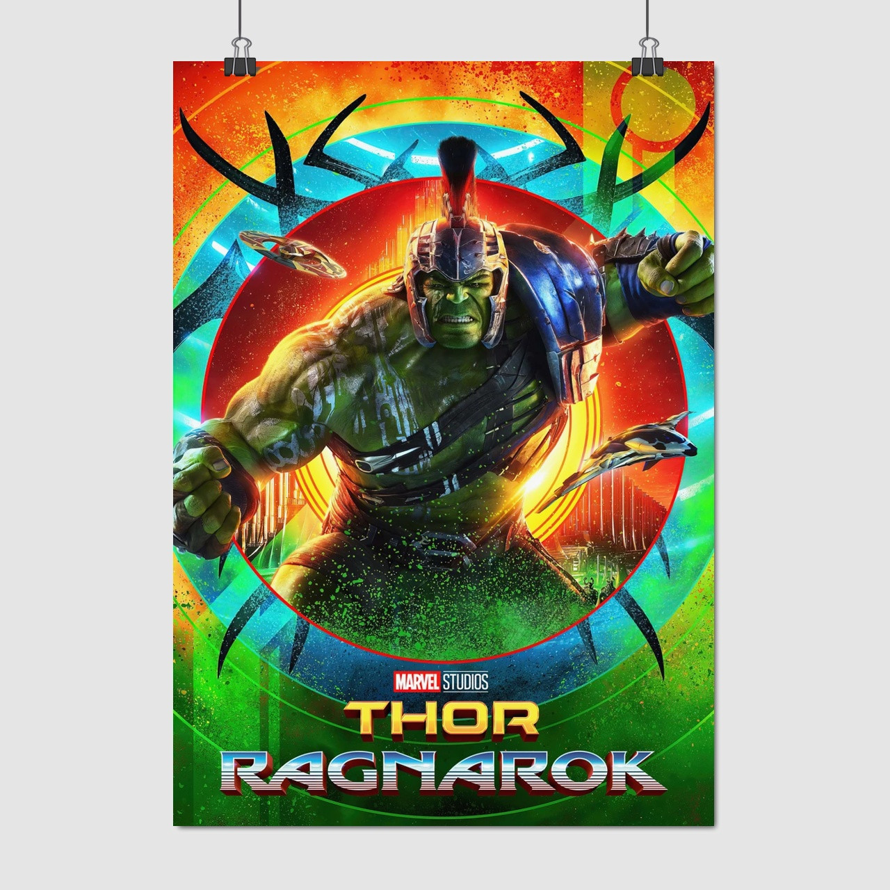 Плакат "Тор 3: Раґнарок, Халк, Марк Руффало, Thor: Ragnarok, Hulk", 60×43см
