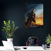 Плакат "Хейло 3, Майстер Чіф, Halo 3", 60×47см, фото 3