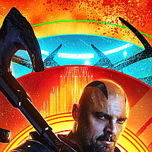 Плакат "Тор 3: Раґнарок, Скердж, Карл Урбан, Thor: Ragnarok, Skurge", 60×43см, фото 3