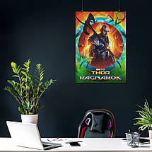 Плакат "Тор 3: Раґнарок, Скердж, Карл Урбан, Thor: Ragnarok, Skurge", 60×43см, фото 4