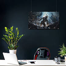 Плакат "Хейло 4, Майстер Чіф, Halo 4", 34×60см, фото 3