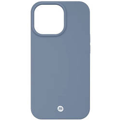 Чохол iPhone 13 Pro Max Momax Silicone Case Magnetic Protective case (MSAP21LB) Синій