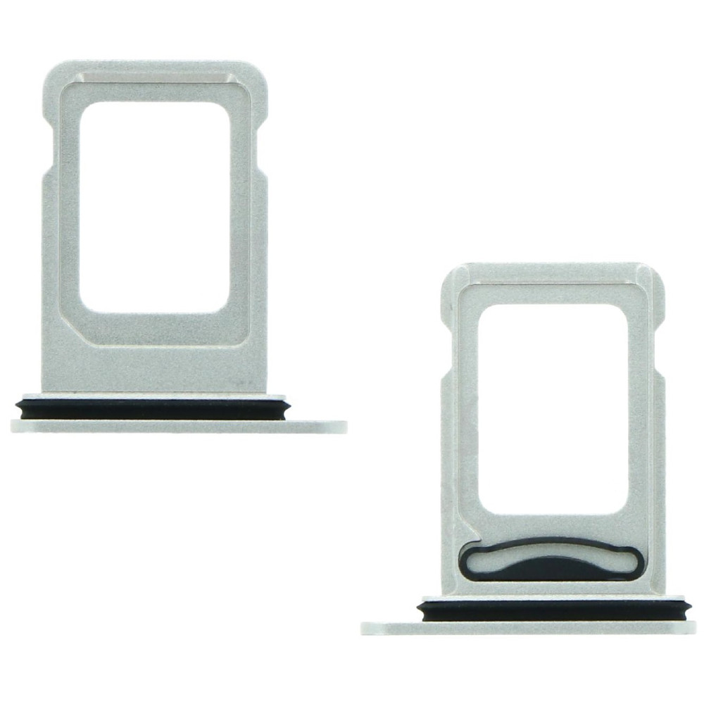 Тримач Sim-карти iPhone 12 на 2 Sim-карти, сріблястий, фото 1
