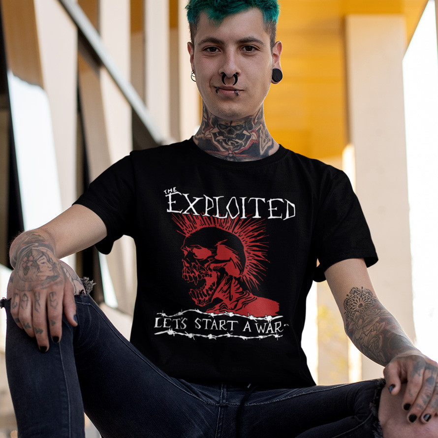 Футболка Cult - The Exploited - Let's Start A War (1983), фото 1