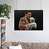 Плакат "Усик Олександр, боксер", 43×60см, фото 6