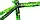 Велосипед BMX Stolen CREATURE  20.75"  toxic green splatter зелений, фото 8