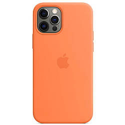 Силіконовий чохол iPhone 12 /12 Pro Apple Silicone Case Kumquat