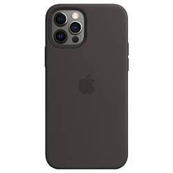 Силіконовий чохол iPhone 12 Pro Max Apple Silicone Case Black
