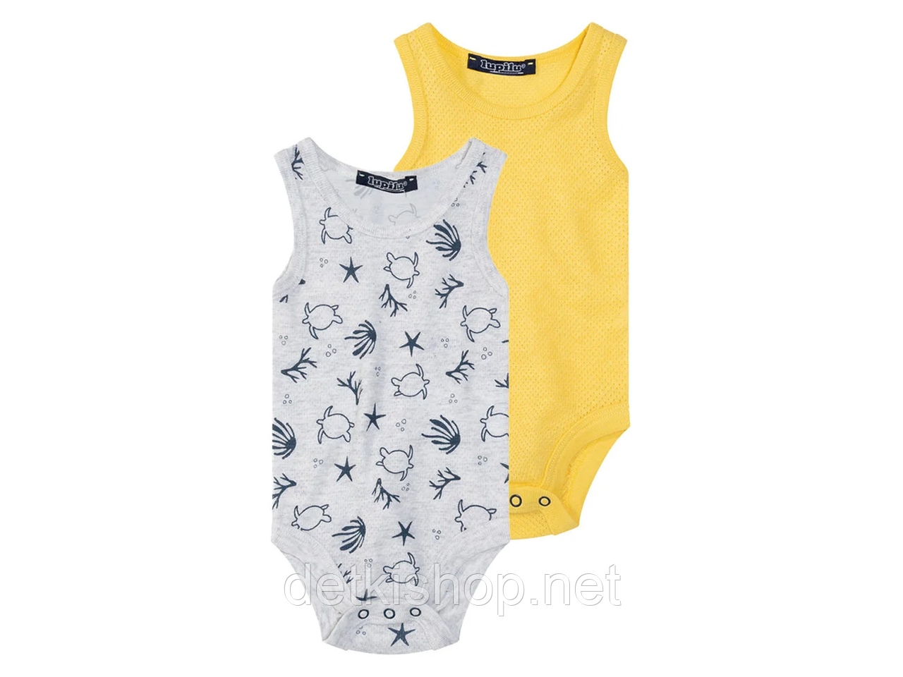 Дитячий набір Lupilu боді майка для хлопчика 74-80 см (6-12М)