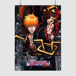 Плакат "Бліч, Bleach", 43×60см