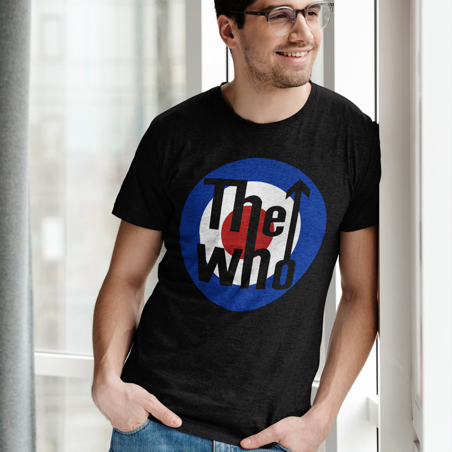 Футболка унісекс The Who (Logo) XS чорний, фото 1