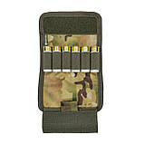 Патронташ Marck-men на 6 патронів .12К для дозарядки- 3в1. Патронташ розкладний: на руку, на пояс, в кишеню, фото 5