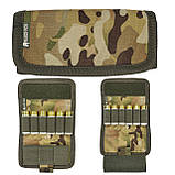 Патронташ Marck-men на 6 патронів .12К для дозарядки- 3в1. Патронташ розкладний: на руку, на пояс, в кишеню, фото 3