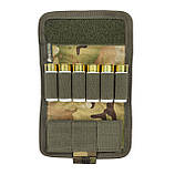 Патронташ Marck-men на 6 патронів .12К для дозарядки- 3в1. Патронташ розкладний: на руку, на пояс, в кишеню, фото 4