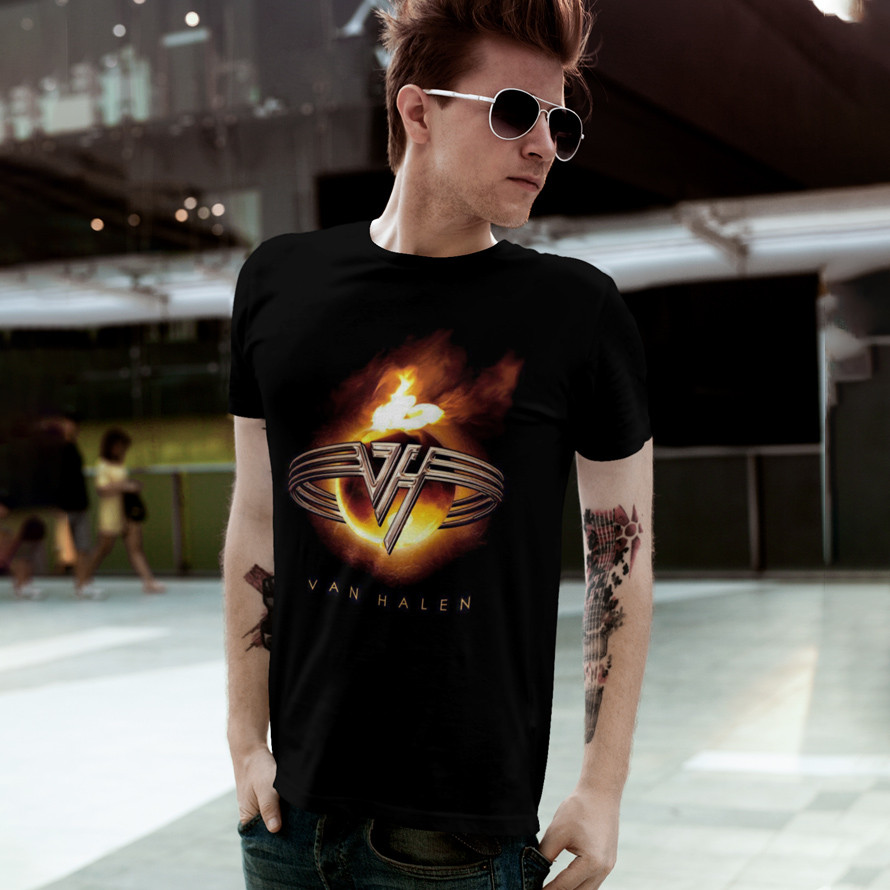 Футболка унісекс Van Halen (Aint Talkin Bout Love) XS чорний, фото 1