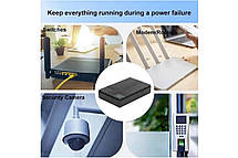 UPS-Power Bank для роутерів і відеокамер (DC1018P) (5V/9V/12V+USB 10400mAh) YU227, фото 5
