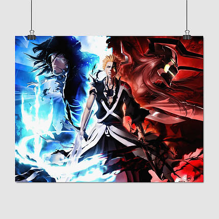 Плакат "Бліч, Bleach", 47×60см, фото 1