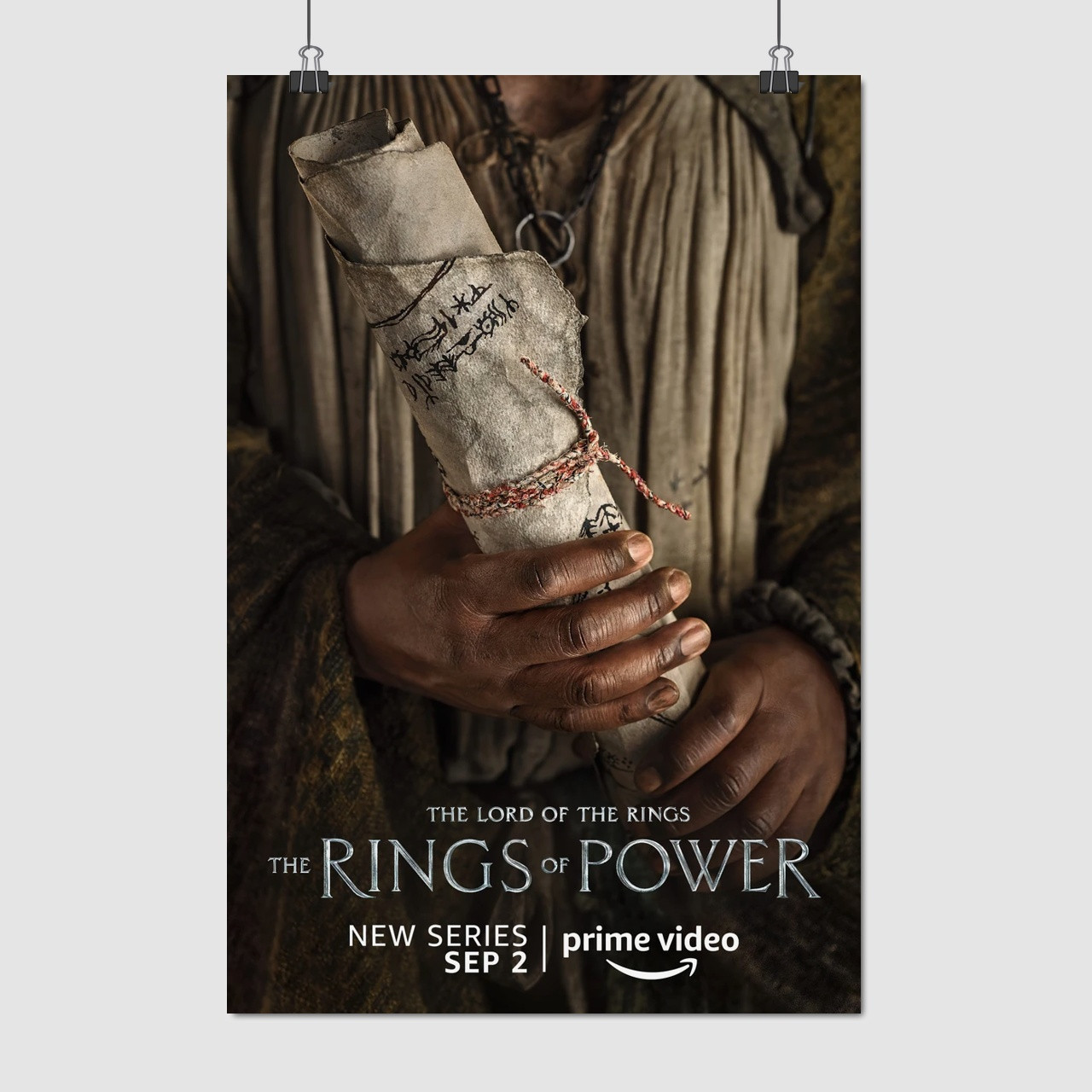 Плакат "Володар перснів: Персні влади, Rings of Power", 60×41см