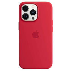 Силіконовий чохол iPhone 13 Pro Max Apple Silicone Case with MagSafe (анімація) - Red