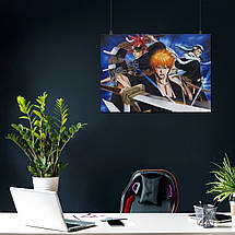 Плакат "Бліч, Bleach", 43×60см, фото 4