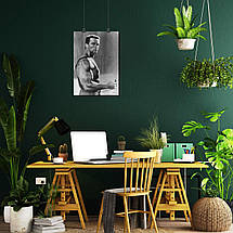 Плакат "Арнольд Шварценеггер із сигарою, Arnold Schwarzenegger", 60×43см, фото 5