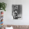 Плакат "Арнольд Шварценеггер із сигарою, Arnold Schwarzenegger", 60×43см, фото 6