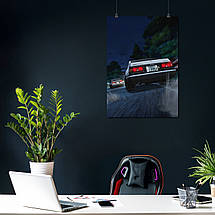 Плакат "Ініціал «Ді», аніме, Initial D", 60×43см, фото 4