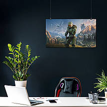 Плакат "Halo Infinite", 34×60см, фото 3