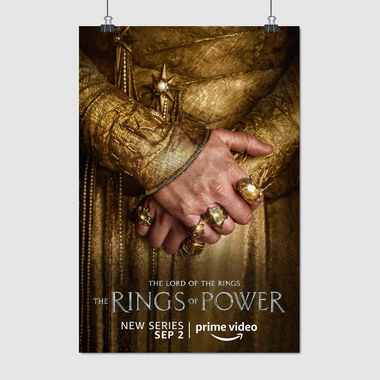 Плакат "Володар перснів: Персні влади, Rings of Power", 60×41см