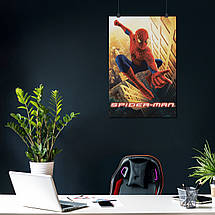 Плакат "Спайдермен 1, Spider-Man (2002)", 60×40см, фото 4